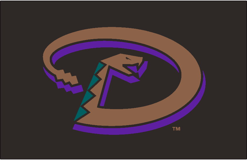 Arizona Diamondbacks 1999-2006 Cap Logo vinyl decal